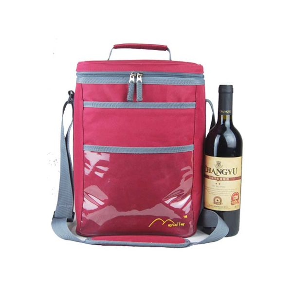 15l 3 - 6 bottles thickening oxford wines cooler bag leak proof liner ice pack drinks cold carrier cool insulated shoulder bag
15l 3 - 6 bottles thickening oxford wines cooler bag leak proof liner ice pack drinks cold carrier cool insulated shoulder bag