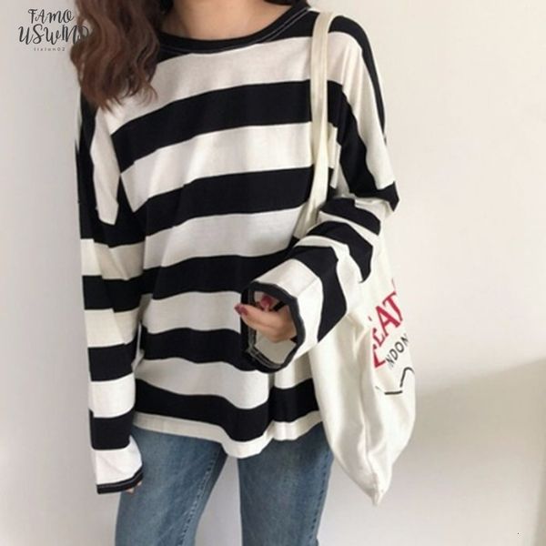plus size harajuku t shirt short women striped print long sleeve t shirt korean style women clothes tshirt women camisas mujer 2020, White
plus size harajuku t shirt short women striped print long sleeve t shirt korean style women clothes tshirt women camisas mujer 2020, White