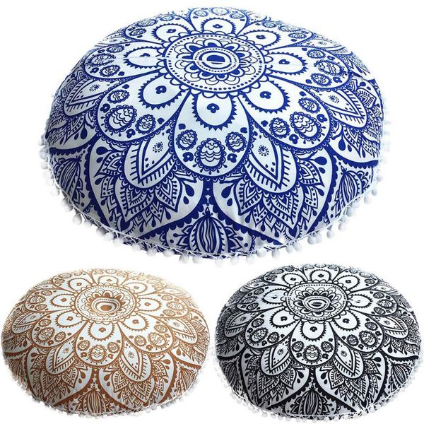cushion/decorative pillow durable tools mandala floor pillows round bohemian cushion cover case color textile 43*43cm #5
cushion/decorative pillow durable tools mandala floor pillows round bohemian cushion cover case color textile 43*43cm #5