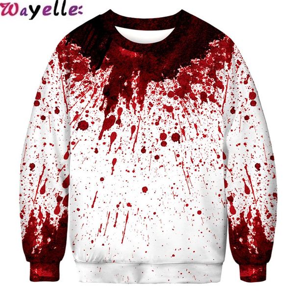 halloween sweatshirts casual large size 3d blood drop digital printing round neck sweatshirts clothing sports uniform warm, Black
halloween sweatshirts casual large size 3d blood drop digital printing round neck sweatshirts clothing sports uniform warm, Black