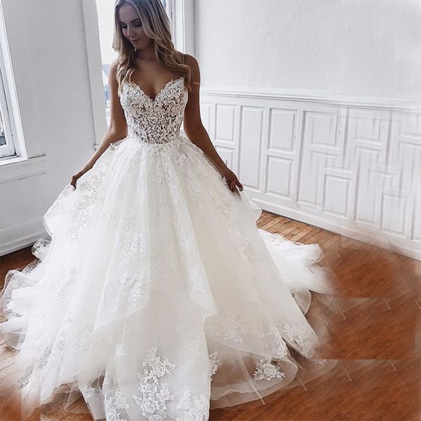 vintage lace a-line wedding dresses sweetheart appliques lace spaghetti straps vestido de novia white ivory bridal gowns plus size
vintage lace a-line wedding dresses sweetheart appliques lace spaghetti straps vestido de novia white ivory bridal gowns plus size
