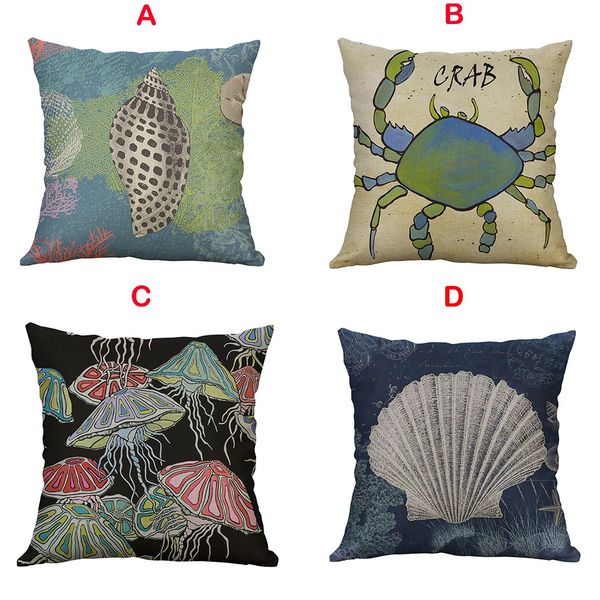 cushion cover marine life coral sea turtle pillow cover linen pillow cojines decorativos para sof funda de dlmohada 45x45
cushion cover marine life coral sea turtle pillow cover linen pillow cojines decorativos para sof funda de dlmohada 45x45