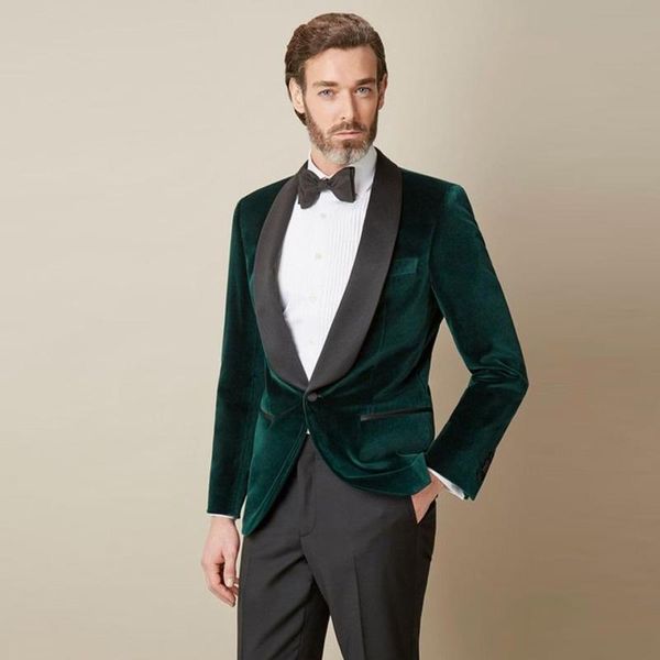 velvet groom tuxedos green men wedding tuxedos black shawl lapel popular men business dinner/darty jacket blazer suit(jacket+pants+tie) 1109, Black;gray
velvet groom tuxedos green men wedding tuxedos black shawl lapel popular men business dinner/darty jacket blazer suit(jacket+pants+tie) 1109, Black;gray
