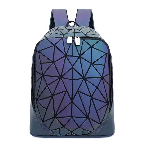 2020 creative personality fashion backpack, portable geometric rhombus luminous schoolbag casual business travel backpack
2020 creative personality fashion backpack, portable geometric rhombus luminous schoolbag casual business travel backpack