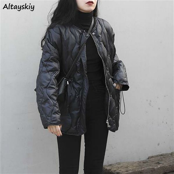 short style parkas 2020 chic argyle black winter trendy waist-controlled soft female jacket casual elegant slim glossy lady coat
short style parkas 2020 chic argyle black winter trendy waist-controlled soft female jacket casual elegant slim glossy lady coat
