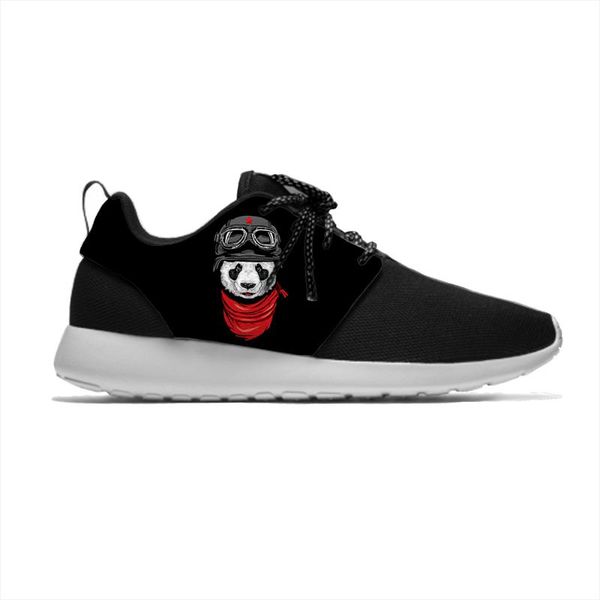 panda cartoon funny cool kids sport running shoes casual breathable lightweight 3d print sneakers boys children girls, Black;red 
panda cartoon funny cool kids sport running shoes casual breathable lightweight 3d print sneakers boys children girls, Black;red