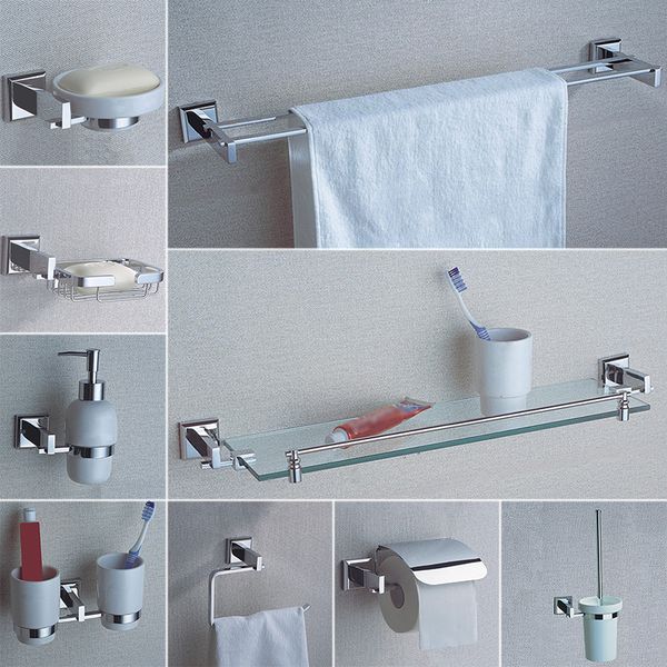 bathroom hardware accessories chrome single towel bar rail toilet paper holder shower soap dish pump brush holder glass shelf
bathroom hardware accessories chrome single towel bar rail toilet paper holder shower soap dish pump brush holder glass shelf