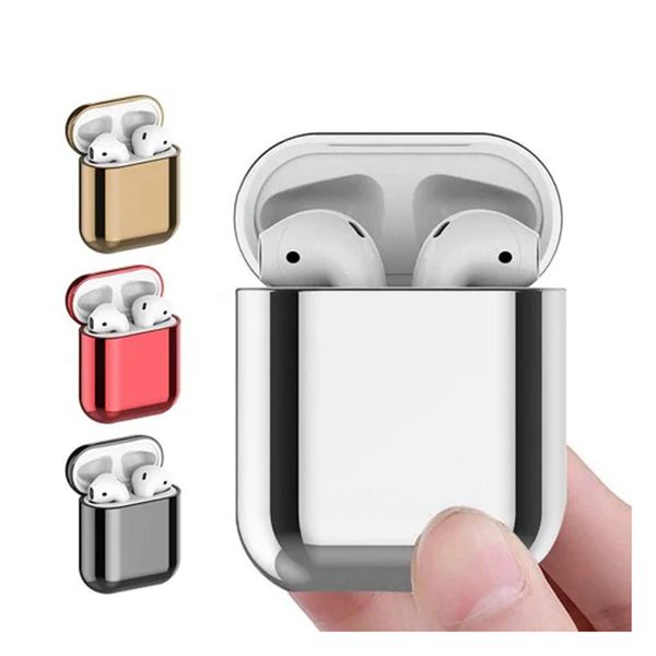 electroplated shining case for apple airpods case protective hard shell wireless headphone protector case for air pod cover
electroplated shining case for apple airpods case protective hard shell wireless headphone protector case for air pod cover
