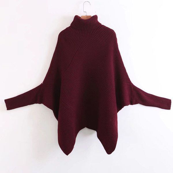 women's sweaters 2021 women autumn winter turtleneck irregular loose fashion pullover batwing sleeve oversized ladys sweater, White;black
women's sweaters 2021 women autumn winter turtleneck irregular loose fashion pullover batwing sleeve oversized ladys sweater, White;black