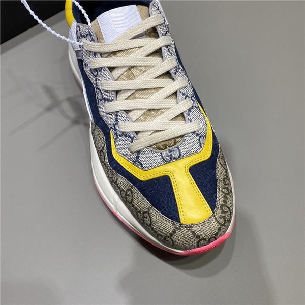 rhyton casual shoes dad sneaker paris fashion designer men and women shoe platform sports strawberry wave mouth tiger web print, Black;white
rhyton casual shoes dad sneaker paris fashion designer men and women shoe platform sports strawberry wave mouth tiger web print, Black;white