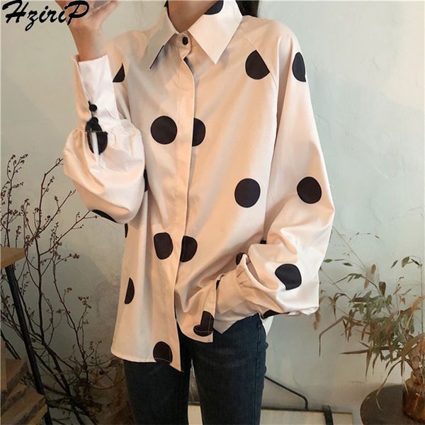 hzirip korean 2019 new spring retro women shirts thin fashion long sleeve loose dot lady chiffon blouse female casual, White
hzirip korean 2019 new spring retro women shirts thin fashion long sleeve loose dot lady chiffon blouse female casual, White
