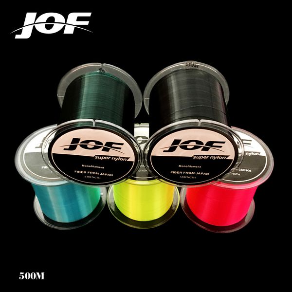 500m jof strong nylon fishing line 5lb-30lb 7 colors japan monofilament for carp fishing
500m jof strong nylon fishing line 5lb-30lb 7 colors japan monofilament for carp fishing