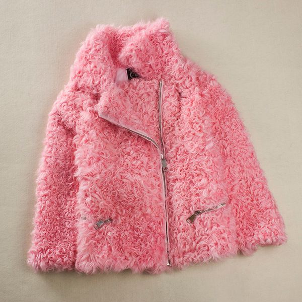 short zipper locomotive jacket lambs and fur coats in europe and america women winter jacket with natural fur women, Black
short zipper locomotive jacket lambs and fur coats in europe and america women winter jacket with natural fur women, Black