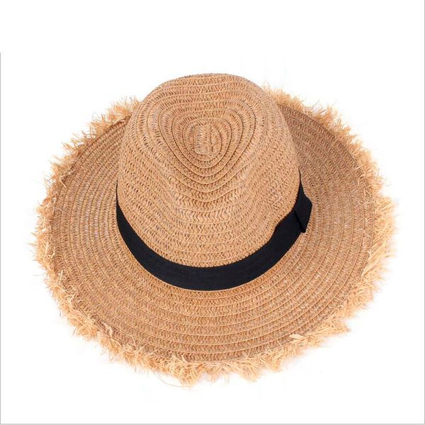 summer sun hat women casual vacation panama straw hat women wide brim bowknot beach jazz hats foldable chapeau, Blue;gray
summer sun hat women casual vacation panama straw hat women wide brim bowknot beach jazz hats foldable chapeau, Blue;gray
