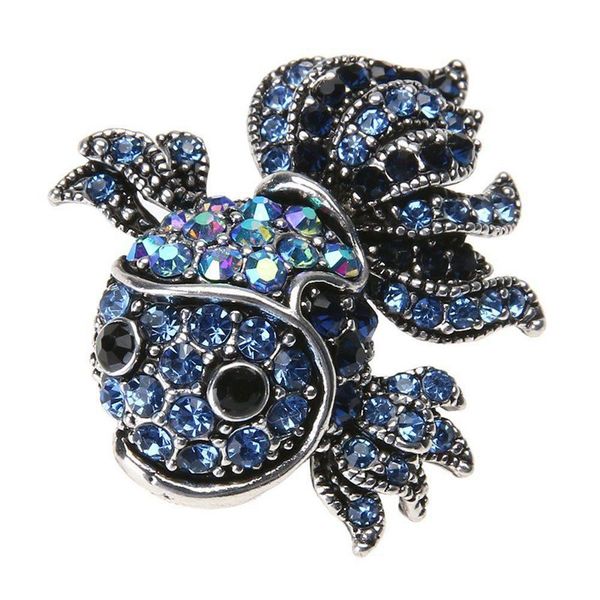 fish brooches pin women alloy rhinestone collar corsage jewelry, Gray
fish brooches pin women alloy rhinestone collar corsage jewelry, Gray