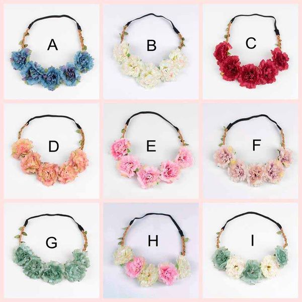 new wedding bride flower headband bohemia women hair band garland crown artificial simulation flower head wreath accessories, Slivery;white
new wedding bride flower headband bohemia women hair band garland crown artificial simulation flower head wreath accessories, Slivery;white