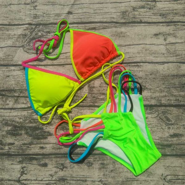 2020 swimwear colorful pressure bikini swimwear tanga bikini suit female push up fancy swimmer
2020 swimwear colorful pressure bikini swimwear tanga bikini suit female push up fancy swimmer