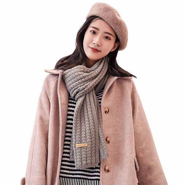 2018 autumn winter wool knitted long scarf women vintage thick warm shawl brand designer scarves female bandanna, Blue;gray
2018 autumn winter wool knitted long scarf women vintage thick warm shawl brand designer scarves female bandanna, Blue;gray