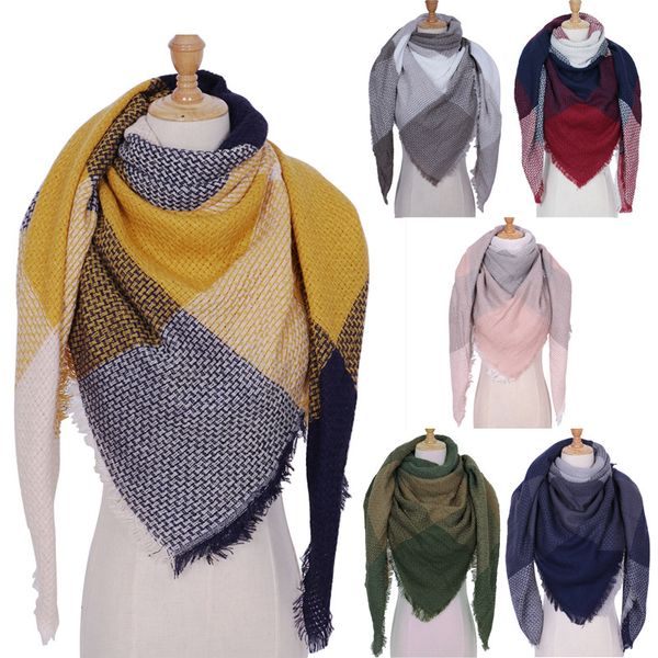 winter women scarf plaid warm cashmere scarves shawls female scarf lady blanket wraps winter scarf, Blue;gray
winter women scarf plaid warm cashmere scarves shawls female scarf lady blanket wraps winter scarf, Blue;gray
