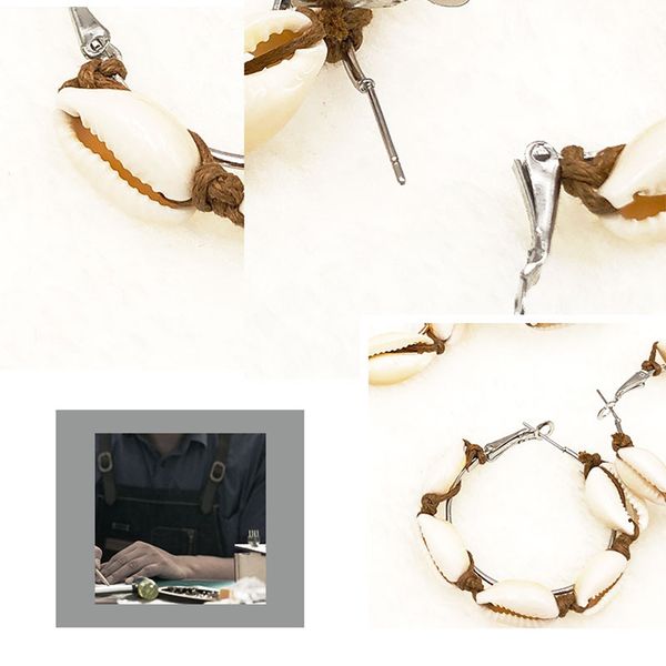 new retro earrings 2020 women's girl geometric shell earrings boho round drop brincos fashion copper jewelry, Golden;silver
new retro earrings 2020 women's girl geometric shell earrings boho round drop brincos fashion copper jewelry, Golden;silver