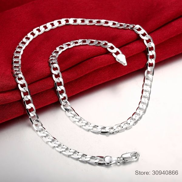 6mm 16inch-24inch link chain necklaces silver jewelry men necklace, 925 sterling silver necklace men jewelry accessories
6mm 16inch-24inch link chain necklaces silver jewelry men necklace, 925 sterling silver necklace men jewelry accessories