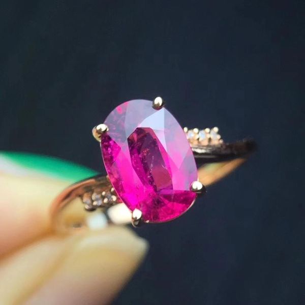 fine jewelry real pure 18 k gold au750 100% natural red tourmaline gemstone 2.5ct female rings brazil origin for women's gift, Golden;silver
fine jewelry real pure 18 k gold au750 100% natural red tourmaline gemstone 2.5ct female rings brazil origin for women's gift, Golden;silver