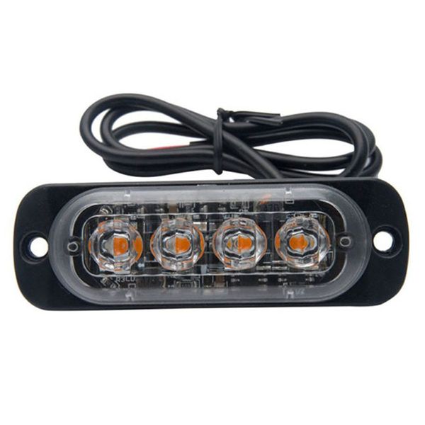 car-styling bright white yellow red blue amber 4 led car truck van beacon strobe warning flashing emergency grille police light
car-styling bright white yellow red blue amber 4 led car truck van beacon strobe warning flashing emergency grille police light