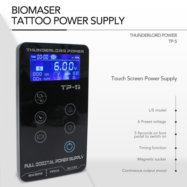 tattoo power supply hp-2 hurrican upgrade touch screen tp-5 intelligent digital lcd makeup dual tattoo power supplies set
tattoo power supply hp-2 hurrican upgrade touch screen tp-5 intelligent digital lcd makeup dual tattoo power supplies set