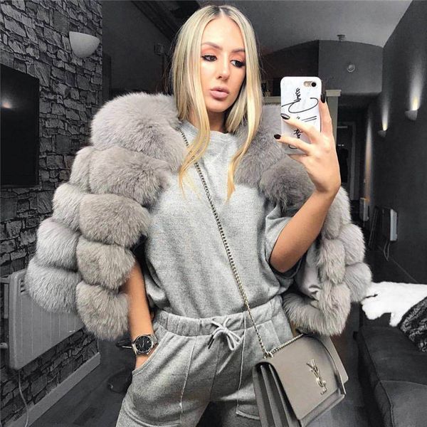 real fur coat women winter natural fur jacket outerwear overcoat short genuine coat real coats for women, Black
real fur coat women winter natural fur jacket outerwear overcoat short genuine coat real coats for women, Black