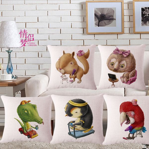 originality hand cartoon animal cotton flax pillow back cushion cushion can customized
originality hand cartoon animal cotton flax pillow back cushion cushion can customized