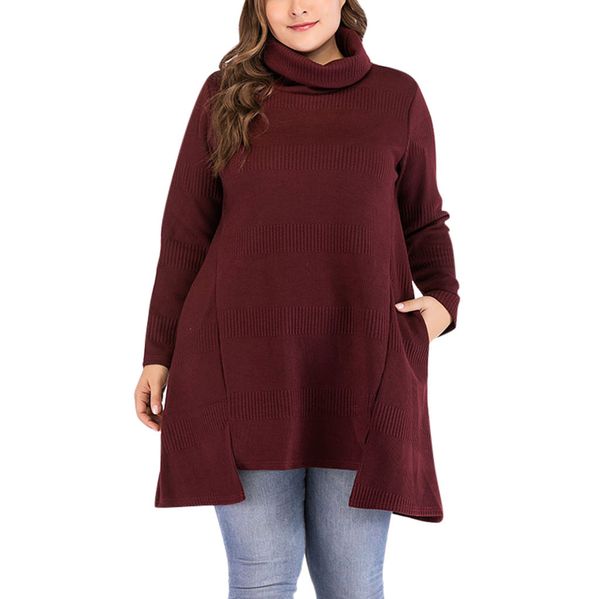 new women's casual plus size sweater thick needle long sleeve o-neck pullover sweater poleras mujer de moda 2019 a40, White;black
new women's casual plus size sweater thick needle long sleeve o-neck pullover sweater poleras mujer de moda 2019 a40, White;black