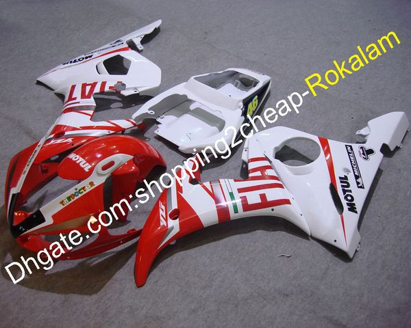 2005 r6 moto fairings fittings for yamaha yzfr6 05 yzf-r6 05 yzf 600 r6 yzf red white fiat abs fairing set (injection molding
2005 r6 moto fairings fittings for yamaha yzfr6 05 yzf-r6 05 yzf 600 r6 yzf red white fiat abs fairing set (injection molding