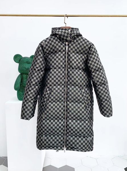 women's long down jacket loose large size down jacket checkerboard pattern ladies winter thick warm parasparks2019 new coat qq9, Black
women's long down jacket loose large size down jacket checkerboard pattern ladies winter thick warm parasparks2019 new coat qq9, Black