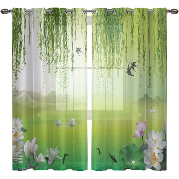 3d willow tulle curtains for living room luxury sheer blackout window curtains for bedroom french window flowers voile
3d willow tulle curtains for living room luxury sheer blackout window curtains for bedroom french window flowers voile