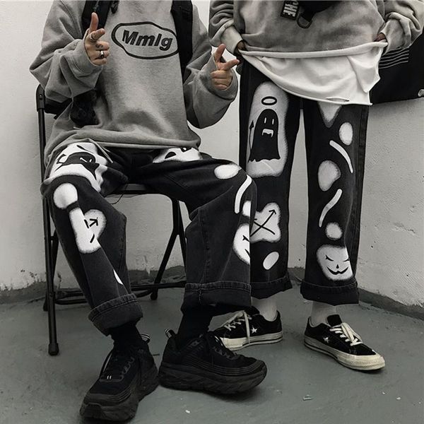 nicemix ins призрак печать широко ноги мужчин clthoes streetwear брюки бегунов мужчины брюки потерять спортивные штаны граффити пара брюк s, Black
nicemix ins призрак печать широко ноги мужчин clthoes streetwear брюки бегунов мужчины брюки потерять спортивные штаны граффити пара брюк s, Black