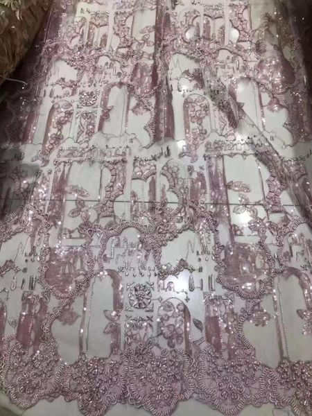 fashion handmade beaded embroidery evening dress design lace fabric embroidery french mesh lace africa nigeria, Pink;blue
fashion handmade beaded embroidery evening dress design lace fabric embroidery french mesh lace africa nigeria, Pink;blue