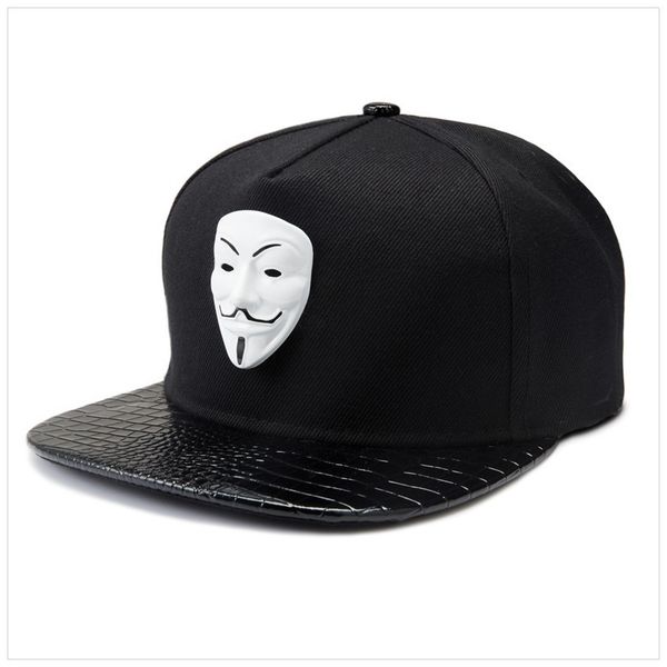 v for vendetta mask flat brim baseball cap cotton adjustable snapback hats 3 colors hip hop men women rock, Blue;gray
v for vendetta mask flat brim baseball cap cotton adjustable snapback hats 3 colors hip hop men women rock, Blue;gray