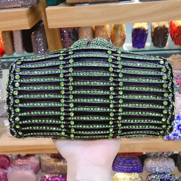 green rhinestone gemstone crystal bag fashion diamond women black clutch fashion ladies prom purse evening rhinestone handbags
green rhinestone gemstone crystal bag fashion diamond women black clutch fashion ladies prom purse evening rhinestone handbags