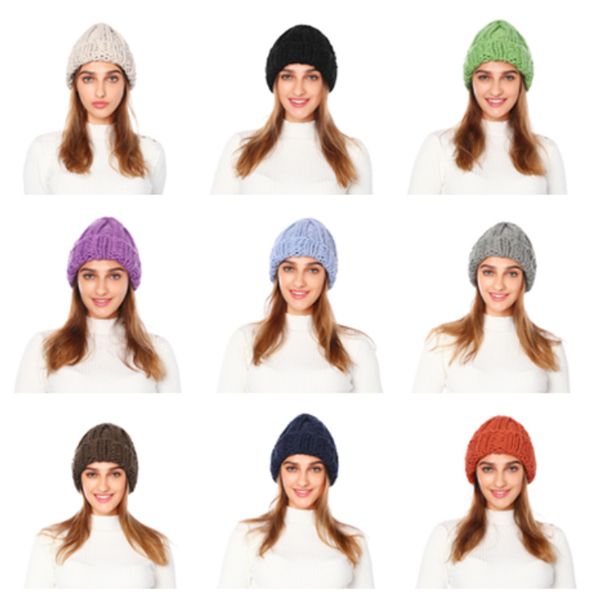 fashion women knit hat cute winter hats warm skull stretchy knitted cap outdoor lady travel ski beanie ski xmas cap t2c5068
fashion women knit hat cute winter hats warm skull stretchy knitted cap outdoor lady travel ski beanie ski xmas cap t2c5068