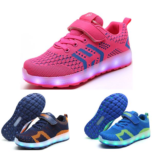 new arrival running shoes for boy and girl white pink black blue orange fashion boys girls led shoes sports sneakers 13, White;red
new arrival running shoes for boy and girl white pink black blue orange fashion boys girls led shoes sports sneakers 13, White;red