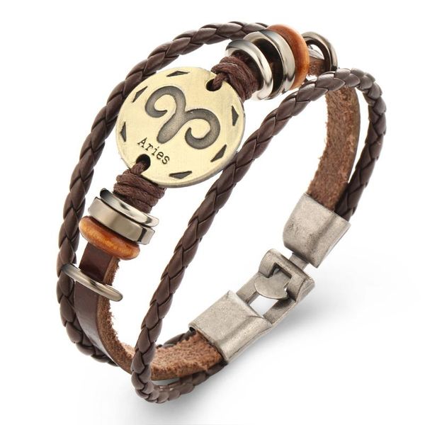2020 new men punk zodiac signs aries leo bracelet constellations charm men bracelets virgo pisces pendant women gift dropshiping, Golden;silver
2020 new men punk zodiac signs aries leo bracelet constellations charm men bracelets virgo pisces pendant women gift dropshiping, Golden;silver
