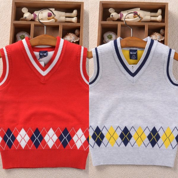 vest vest horse clip cotton baby sweater season children's knitted small and medium-sized children's thin sweater diamond grid, Blue
vest vest horse clip cotton baby sweater season children's knitted small and medium-sized children's thin sweater diamond grid, Blue