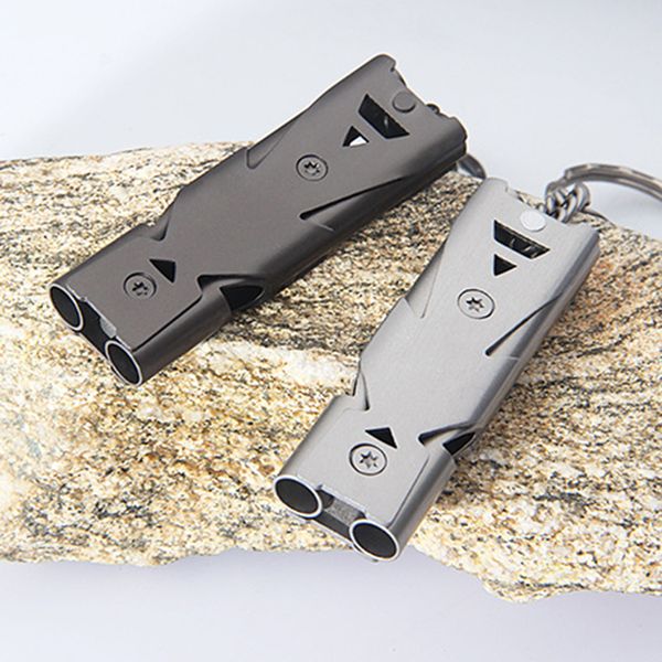 outdoor emergency survival whistle aluminum safety whistle double lifesaving accessory tools gold/sliver sale
outdoor emergency survival whistle aluminum safety whistle double lifesaving accessory tools gold/sliver sale