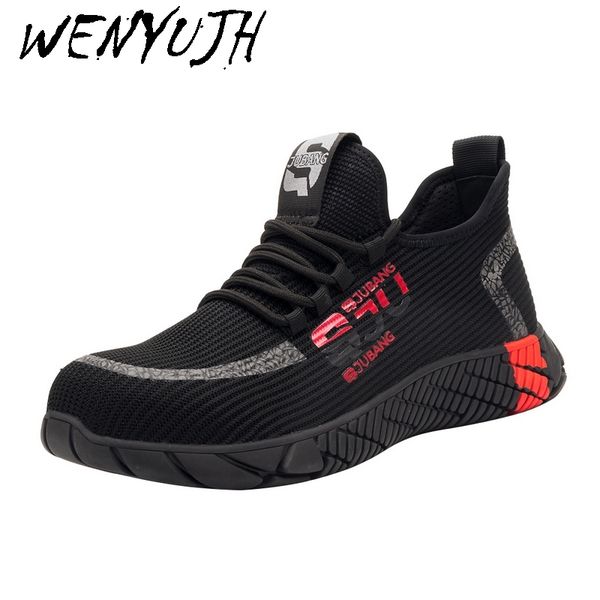 wenyujh men's boots non-slip lightweight anti-smash anti-puncture safety shoes outdoor indestructible casual work shoes men, Black
wenyujh men's boots non-slip lightweight anti-smash anti-puncture safety shoes outdoor indestructible casual work shoes men, Black