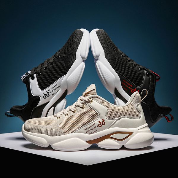 2020 autumn new explosion models flying weaving casual running dad shoes fashion trend men's shoes sports shoes size 39-44, Black
2020 autumn new explosion models flying weaving casual running dad shoes fashion trend men's shoes sports shoes size 39-44, Black