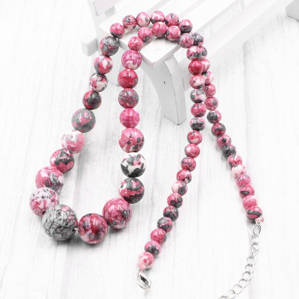 red chalcedony tower necklace chain semi-precious stone riverstones rain flower rainbow 6-14mm mysterious crafts jewelry 17" b4, Golden;silver
red chalcedony tower necklace chain semi-precious stone riverstones rain flower rainbow 6-14mm mysterious crafts jewelry 17" b4, Golden;silver