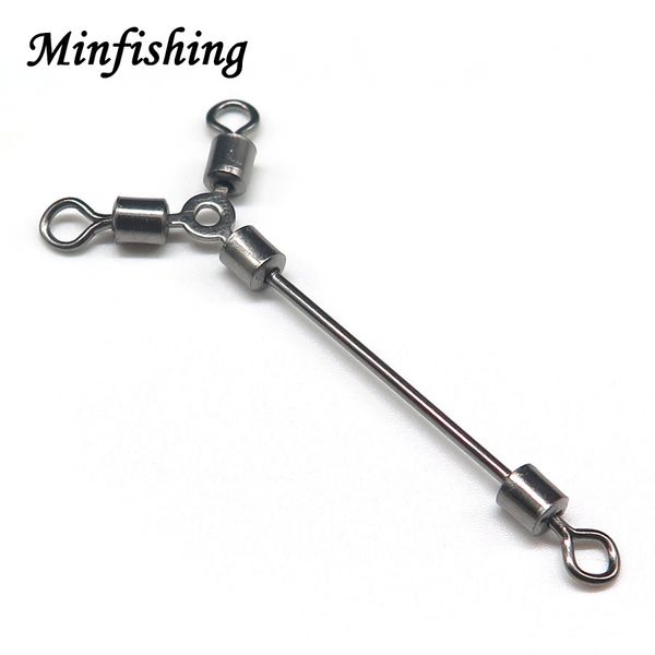 minfishing 25pcs 3 way long swivels ball bearing swivel solid rings rolling swivel steel hook connector sea boat fishing hook
minfishing 25pcs 3 way long swivels ball bearing swivel solid rings rolling swivel steel hook connector sea boat fishing hook