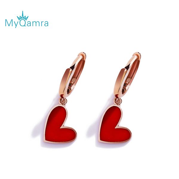 myqamra authentic pure 18k yellow goldlittle red heart stud earrings for women daily wear gold earring jewelry send a gift to a, Golden;silver
myqamra authentic pure 18k yellow goldlittle red heart stud earrings for women daily wear gold earring jewelry send a gift to a, Golden;silver