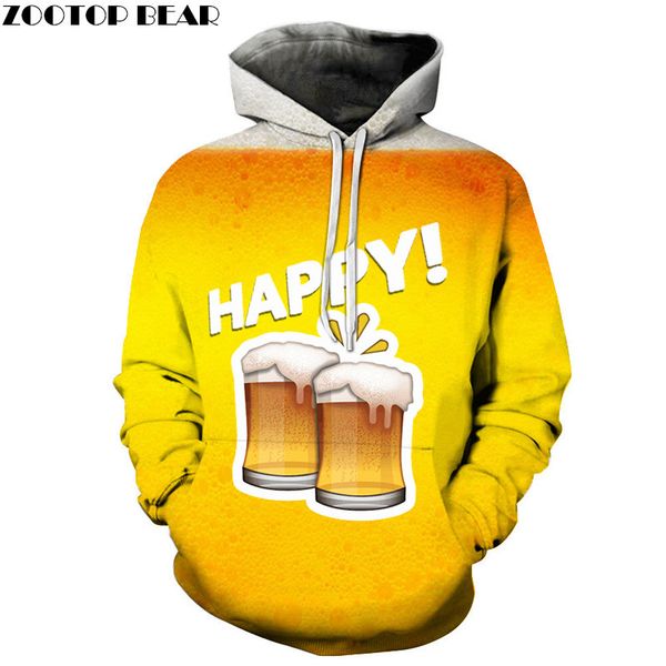 double beer men headwear hoodies plus size casual tracksuits 3d coat pullover streetwears sweatshirt dropship zootopbear, Black
double beer men headwear hoodies plus size casual tracksuits 3d coat pullover streetwears sweatshirt dropship zootopbear, Black