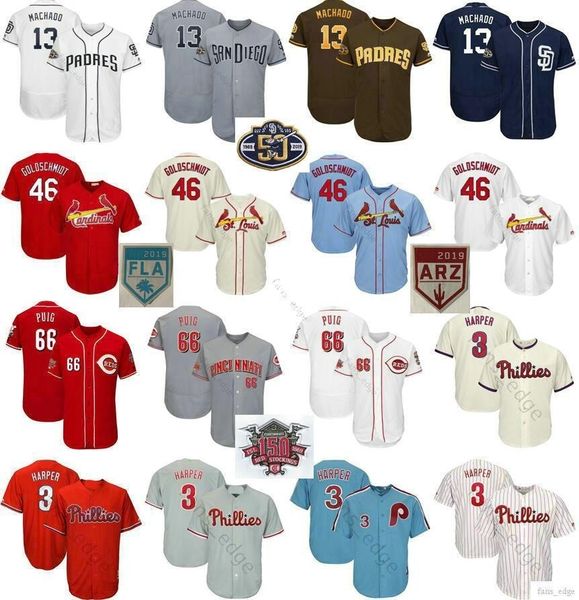 Wholesale Philadelphia #3 Harper St.Louis 46 Paul Goldschmidt Cincinnati Padres 66 Yasiel Puig San Diego 13 Manny Machado Phillies Jerseys
Wholesale Philadelphia #3 Harper St.Louis 46 Paul Goldschmidt Cincinnati Padres 66 Yasiel Puig San Diego 13 Manny Machado Phillies Jerseys